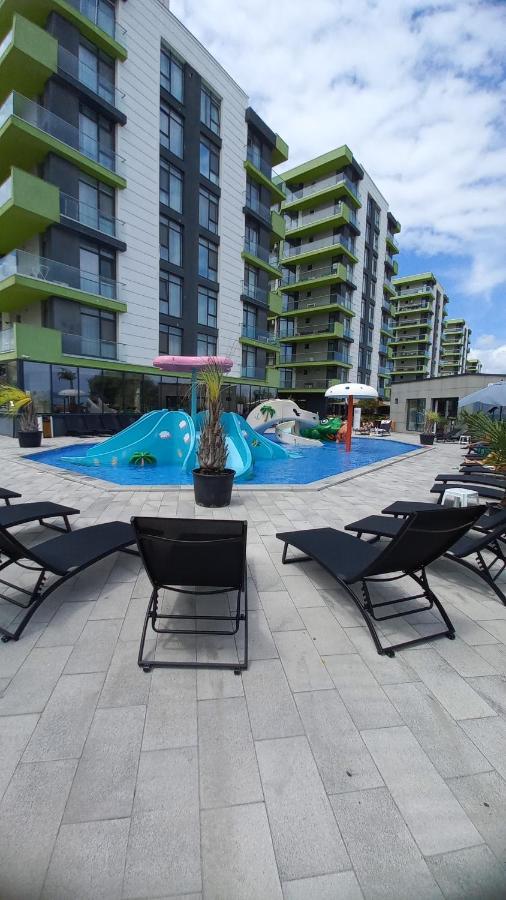 Apartament Melissa Beach Resort Pool & Spa Mamaia-Nord Năvodari Εξωτερικό φωτογραφία